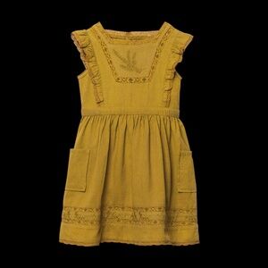 Detours by Laure de Sagazan - AMANCE MUSTARD DRESS